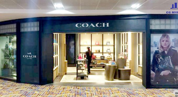 Coach at Yangon International Airport