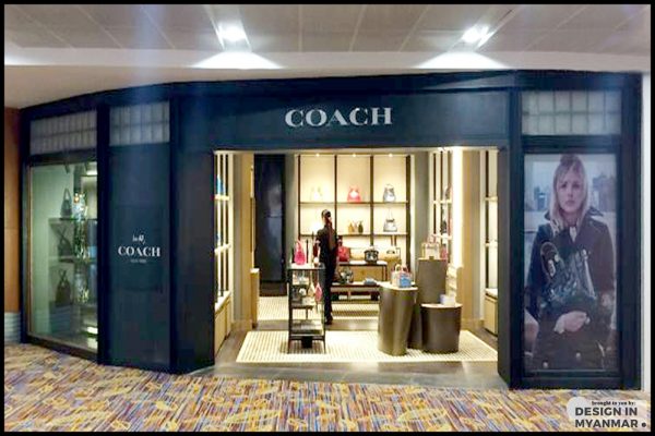 Coach at Yangon International Airport