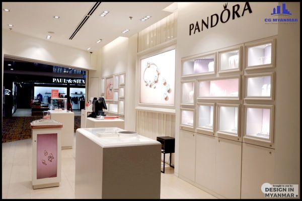 Pandora at Yangon International Airport