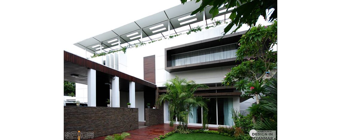 Private residence at Dhamazedi Road, Yangon