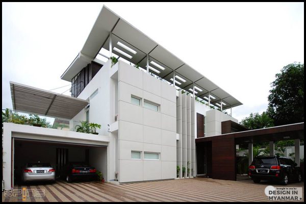 Private residence at Dhamazedi Road, Yangon