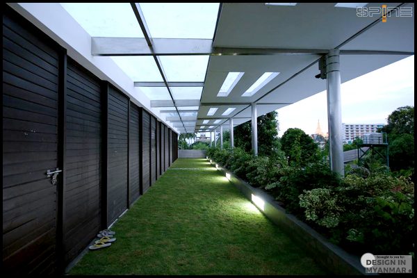 Private residence at Dhamazedi Road, Yangon