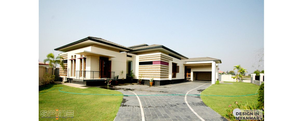 Four Houses in Mya Yamon Housing Estate