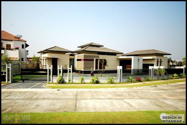 Four Houses in Mya Yamon Housing Estate