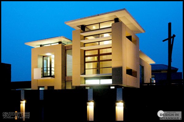 Four Houses in Mya Yamon Housing Estate