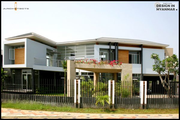 Four Houses in Mya Yamon Housing Estate