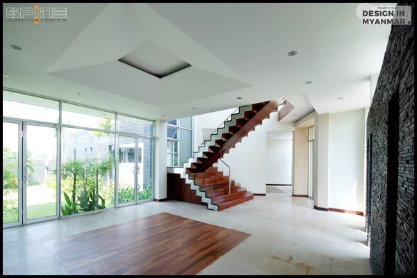 Four Houses in Mya Yamon Housing Estate