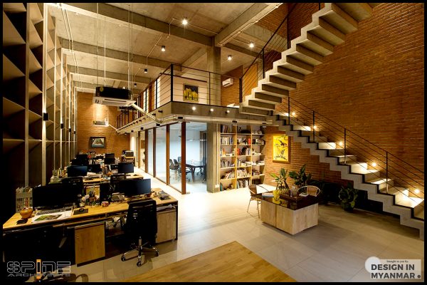 SPiNE’s Office & Studio in Mandalay