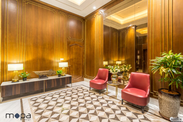 Office Interior at Yangon